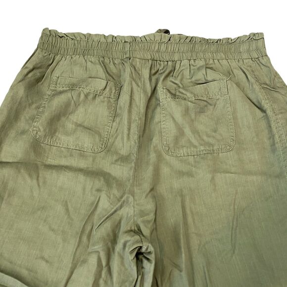 Knox Rose Trouser Pants Women 2XL Green Wide Leg High Rise Elastic Waist Outdoor - Picture 15 of 16